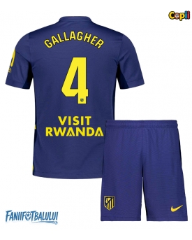 Atletico Madrid Conor Gallagher #4 Echipament de Fotbal Replică 2025-26 Copii Deplasare (+ Șorturi)